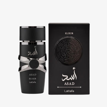 Lattafa ASAD Elixir 3.40 Ounce / 100 ml – Luxury Rich & Long Lasting Perfume for Unisex