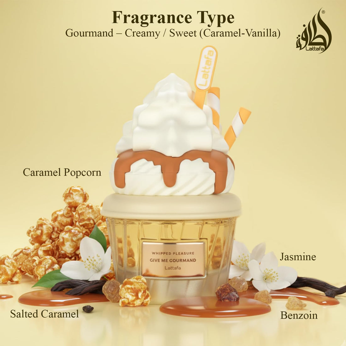 Lattafa Whipped Pleasure for Unisex Eau De Parfum Spray