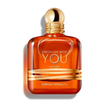 Armani Stronger With You Amber 3.4 oz / 100 ml for Men – Authentic Luxury Fragrance | Free USA Shipping