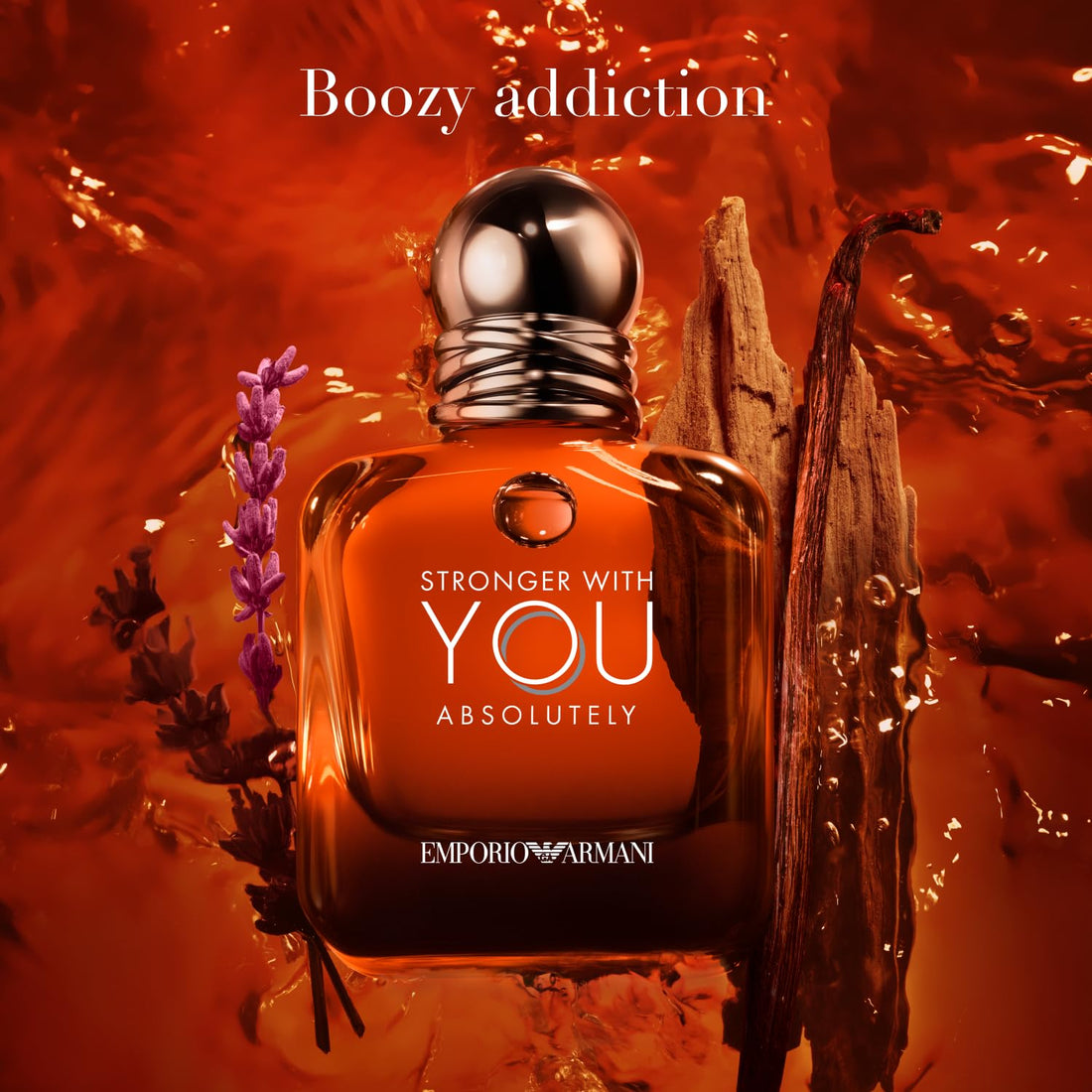 Emporio Armani Stronger With You Sandalwood 3.4 oz / 100 ml – Luxury Bold & Long Lasting Perfume for Men