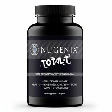 Nugenix Total-T, Free and Total Testosterone Booster Supplement for Men, 90 Count