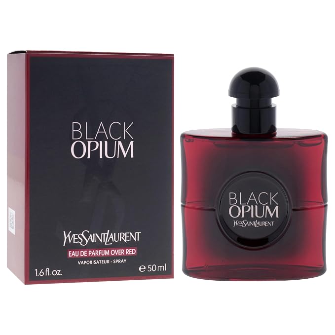 Yves Saint Laurent Black Opium Over Red for Women 1.69 oz – Luxury Ladies Perfume | 40% OFF | Free USA Shipping