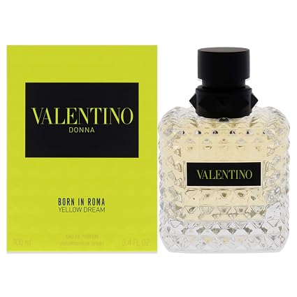Valentino Donna Born in Roma Yellow Dream 3.4 oz (100 ml) for Women – Authentic Luxury Fragrance | Free USA Shipping