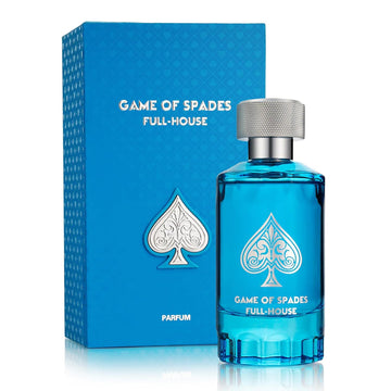 Jo Milano Game of Spades Full House 3.4 fl oz / 100 ml – Luxury Long Lasting Woody Fresh Perfume for Unisex