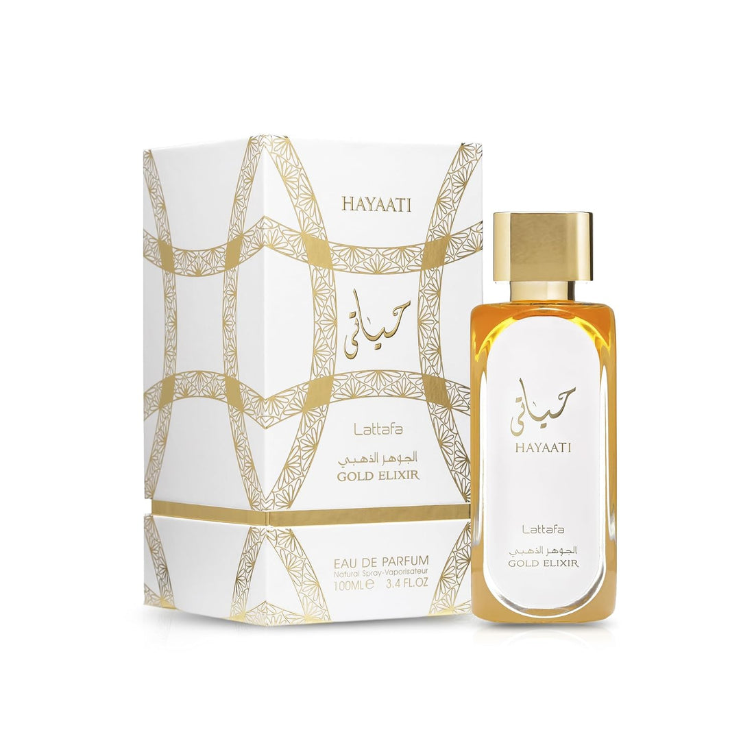 Lattafa Hayaati Gold Elixir for Unisex Eau De Parfum Spray
