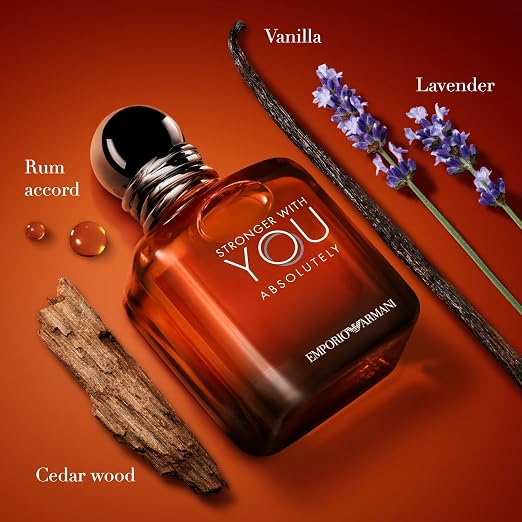 Armani Beauty Stronger With You Absolutely 3.4 fl oz / 100 ml for Men – Free USA Shipping, 3–5 Day Delivery