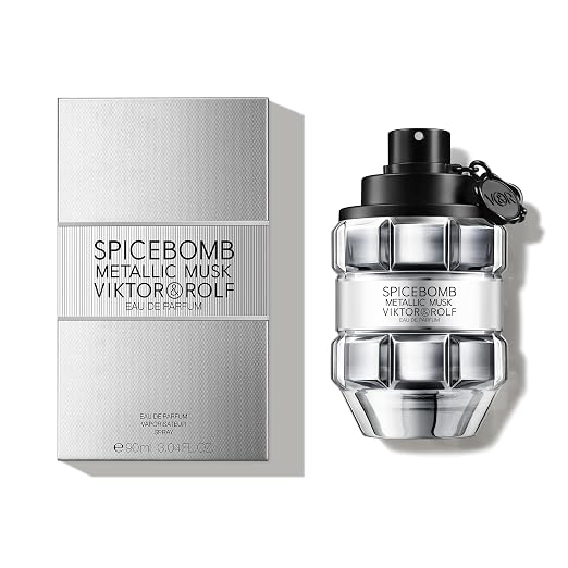 Viktor & Rolf Spicebomb Metallic Musk 3.0 oz / 90 ml – Luxury Unisex's Perfume | 40% OFF + Free USA Shipping