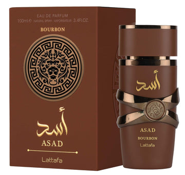 Lattafa ASAD BOURBON / 100 m 3.40 Ounce for Unisex – Free USA Shipping, 3–5 Day Delivery