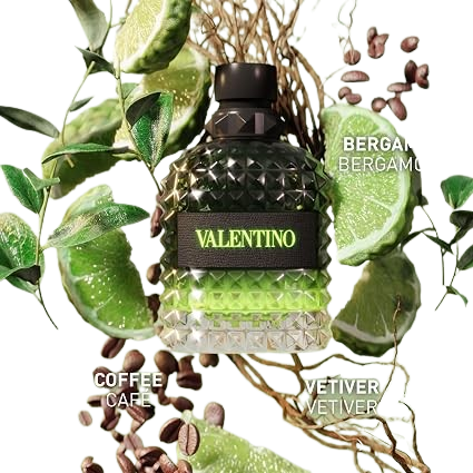 Valentino Uomo Born in Roma Green Stravaganza 3.4 oz (100 ml) for Men – Free USA Shipping, 3-Day Delivery