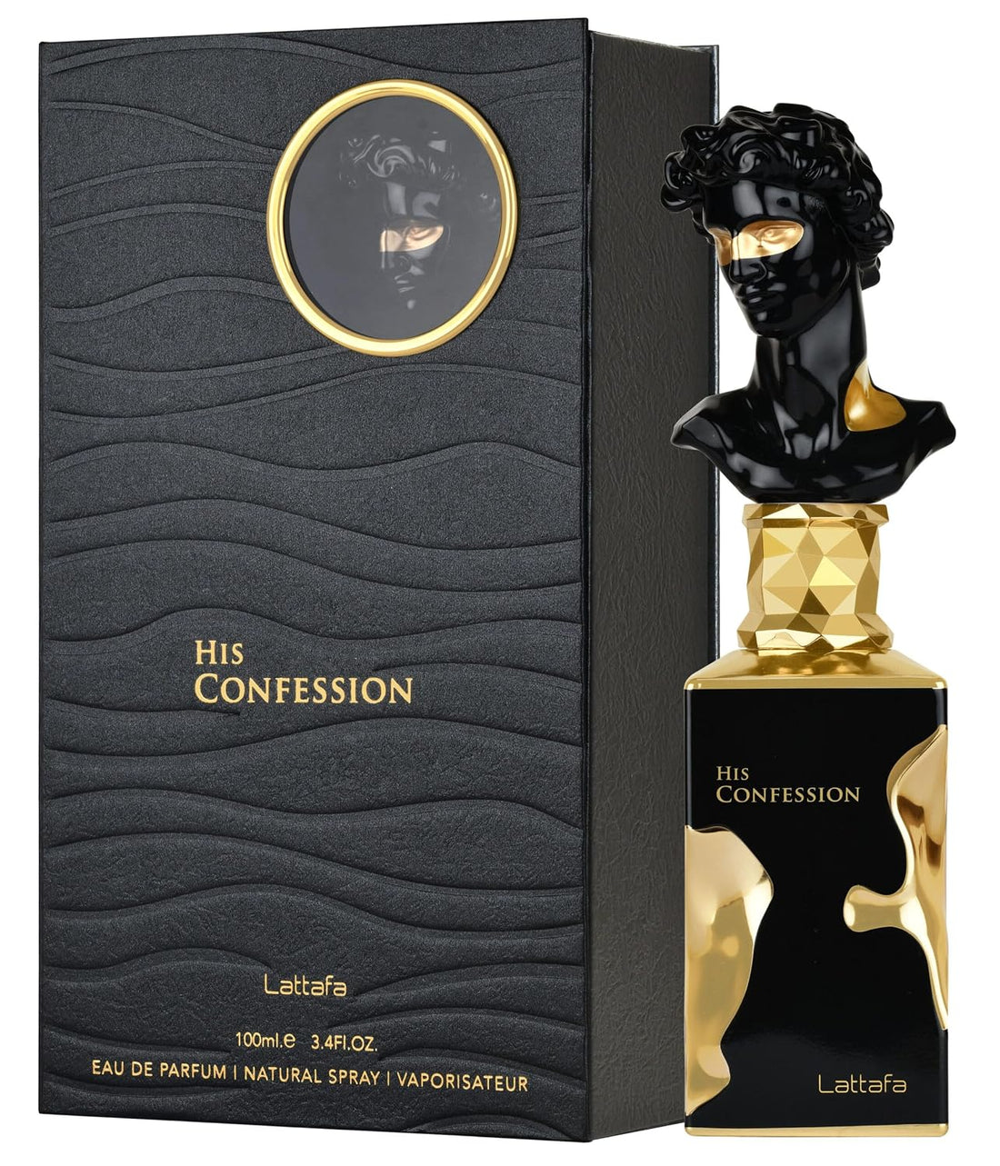 Lattafa His Confession for Men Eau de Parfum Spray